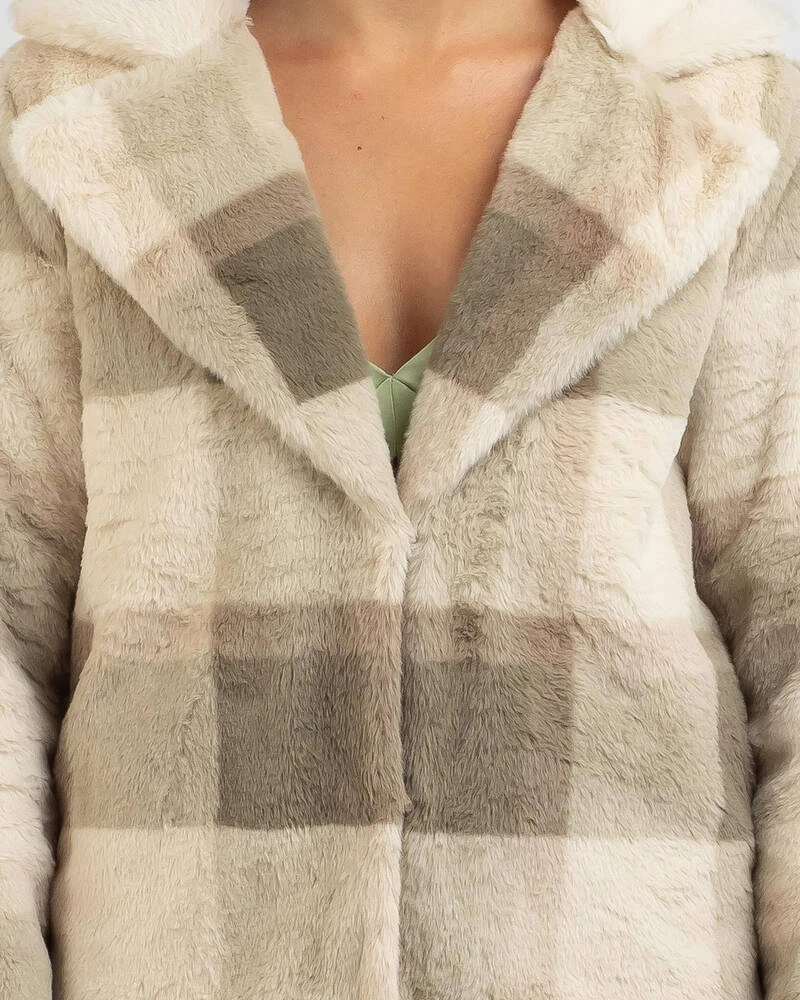 Chester Faux Fur Jacket 4 Chester Faux Fur Jacket - Image 4