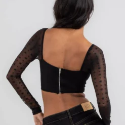 My Love Mesh Corset Top -Deals Vistara Fit Store 20358603 01 LT XL