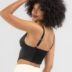 Wait For You Satin Corset Top -Deals Vistara Fit Store 20359042 01 LT XL