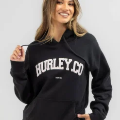 HURLEY Authentic Hoodie 7 HURLEY Authentic Hoodie -Deals Vistara Fit Store 20359450 02 LT XL