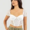 Duchess Lace Corset Top
