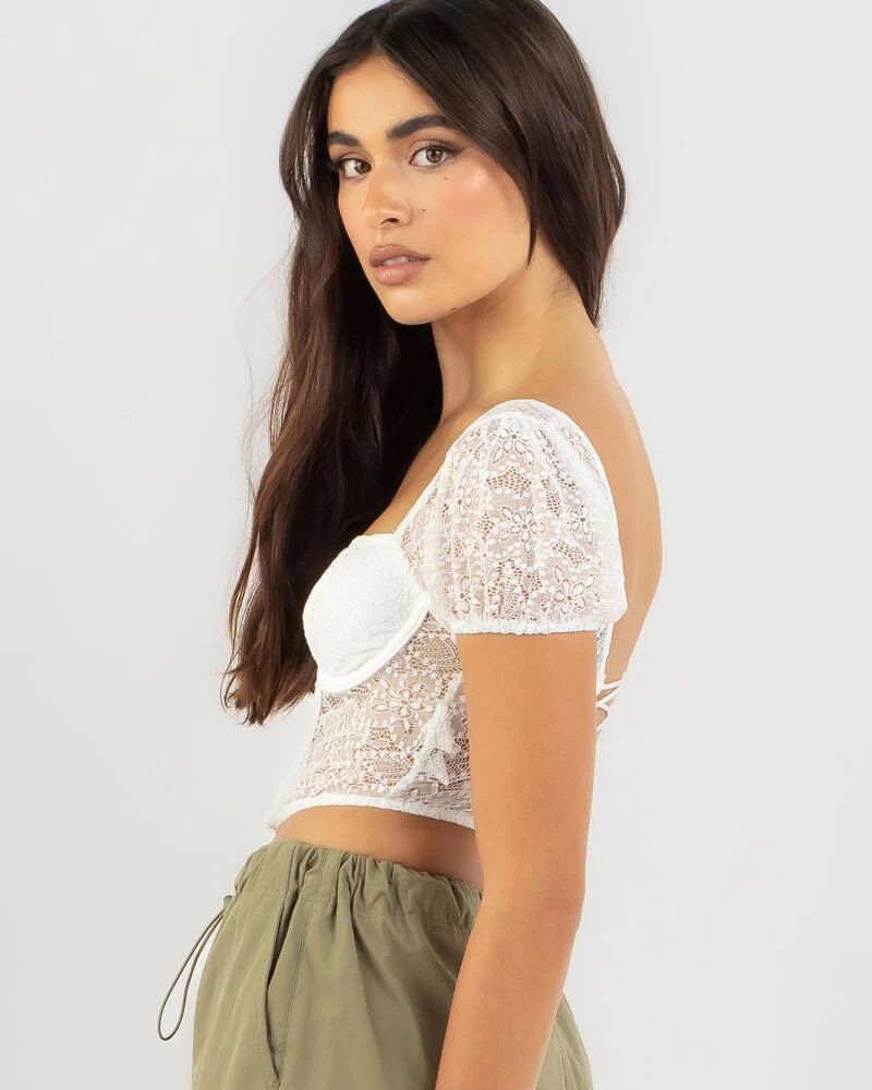 Duchess Lace Corset Top 3 Duchess Lace Corset Top - Image 3