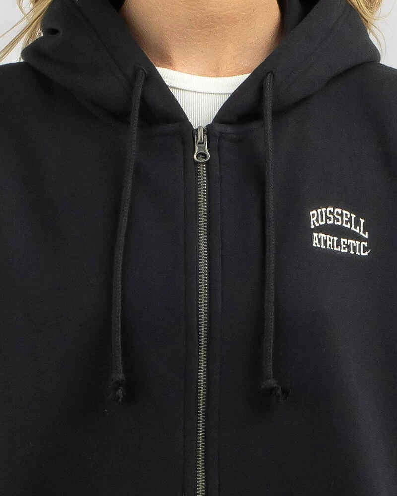 Russell Athletic Originals Embroidered Zip Through Hoodie 4 Russell Athletic Originals Embroidered Zip Through Hoodie - Image 4