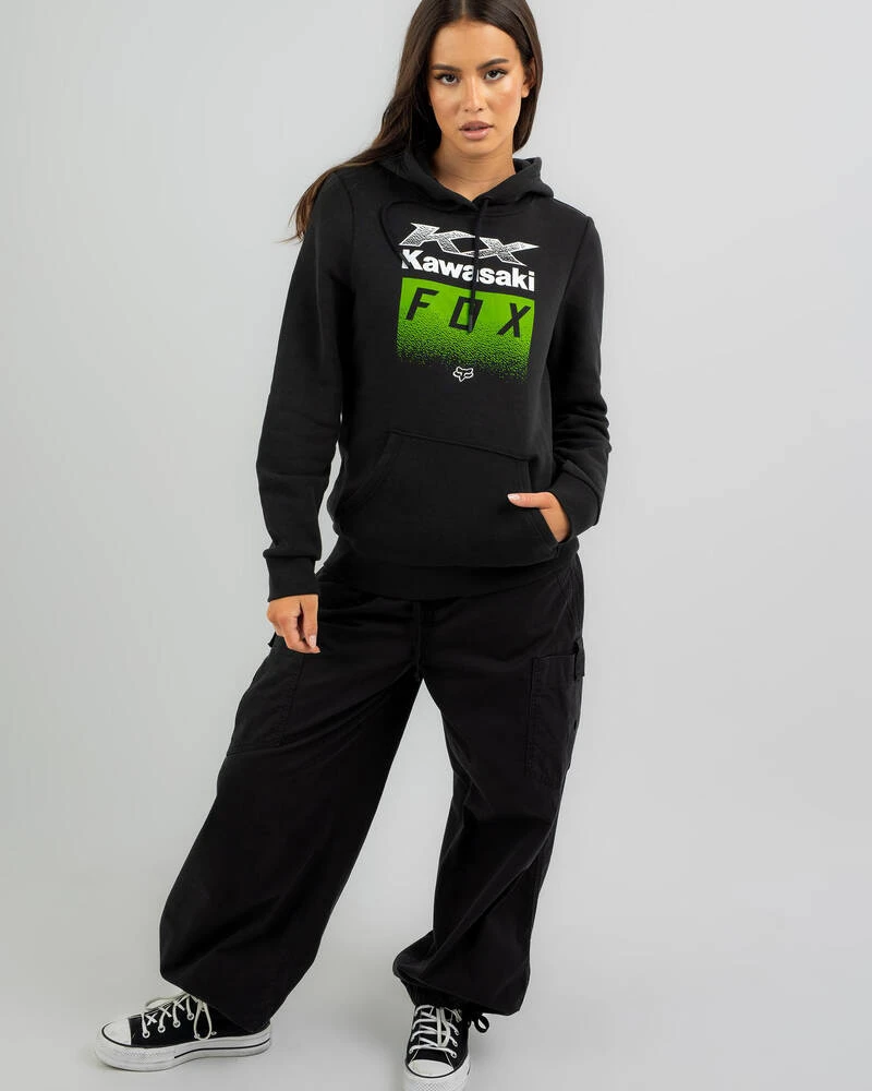 Fox X Kawi Pullover Fleece Hoodie 2 Fox X Kawi Pullover Fleece Hoodie - Image 2