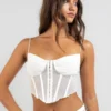 Nelly Mesh Corset Top