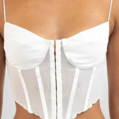Nelly Mesh Corset Top -Deals Vistara Fit Store 20361863 01 RT XL