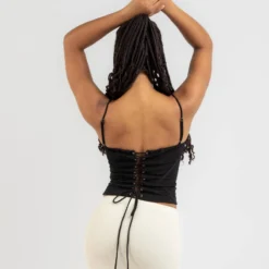 Zarna Mesh Corset Top -Deals Vistara Fit Store 20363710 02 LT XL