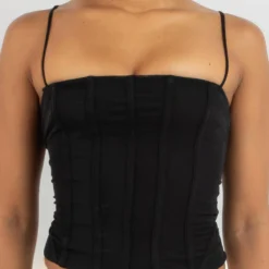 Zarna Mesh Corset Top -Deals Vistara Fit Store 20363710 02 RT XL