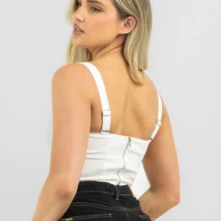 Dolly Lace Up Top -Deals Vistara Fit Store 20364326 01 LT XL