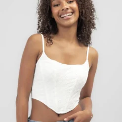 Dixie Broderie Corset Top