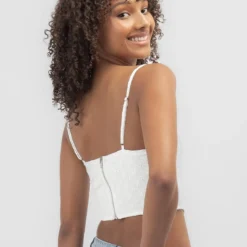 Dixie Broderie Corset Top 6 Dixie Broderie Corset Top -Deals Vistara Fit Store 20364329 02 LT XL
