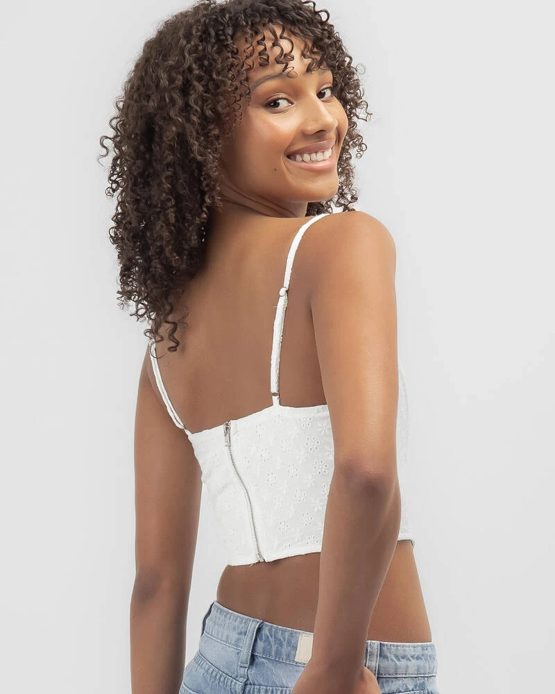 Dixie Broderie Corset Top 3 Dixie Broderie Corset Top - Image 3