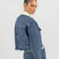 Quinn Denim Jacket -Deals Vistara Fit Store 20369829 02 LT XL